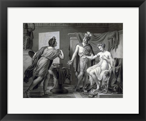 Framed Alexander Ceding Campaspe to Apelles Print