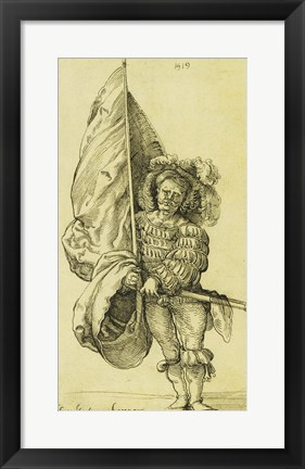 Framed Standard Bearer Print