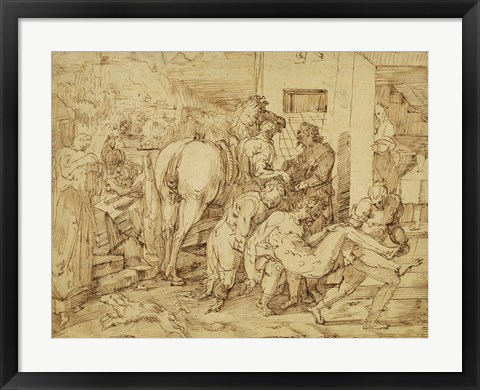 Framed Good Samaritan Print