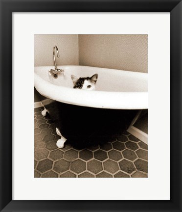 Framed Kitty III Print