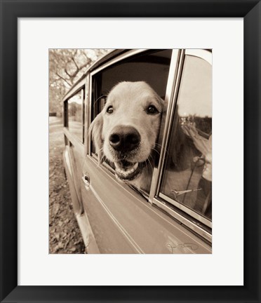 Framed Are we there Yet? Print