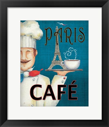 Framed Worlds Best Chef II Print