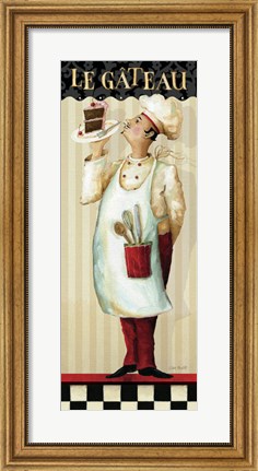Framed Chef&#39;s Masterpiece IV Print
