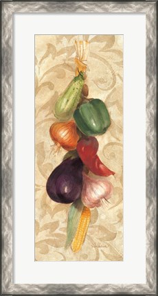 Framed Mixed Vegetables II Print