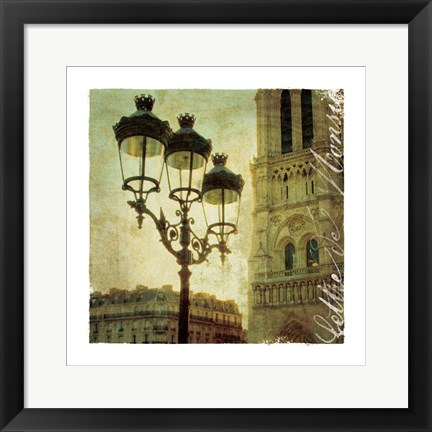 Framed Golden Age of Paris IV Print