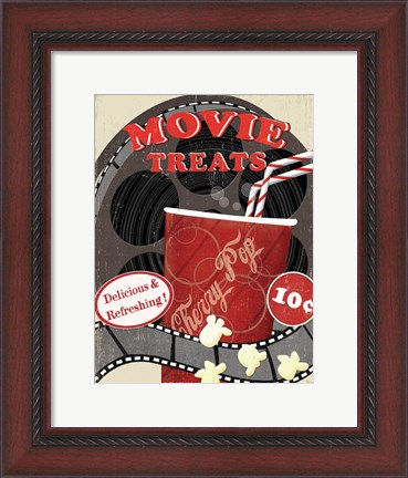 Framed At the Movies II Print