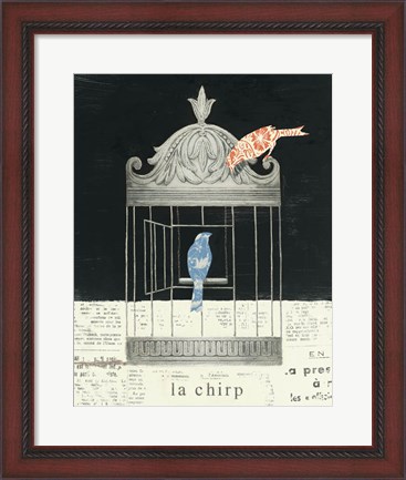 Framed La Chirp Print