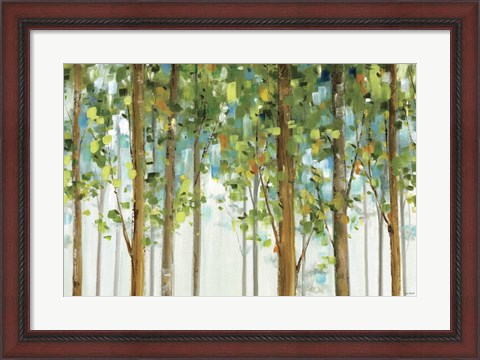 Framed Forest Study I Crop Print