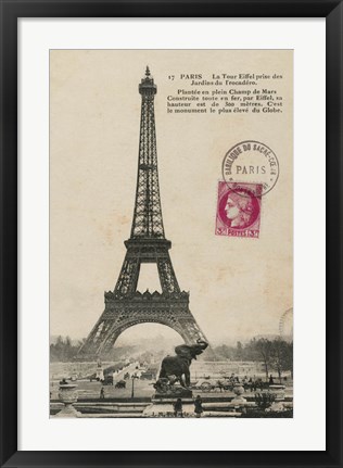 Framed Paris 1900 Print