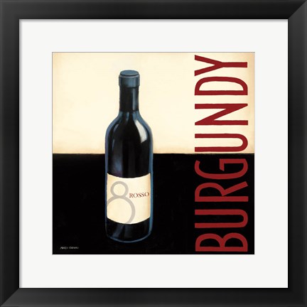 Framed Vin Moderne II Print