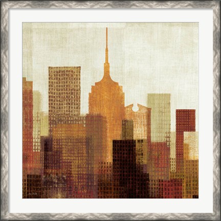 Framed Summer in the City II Print