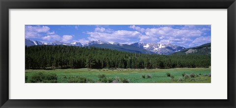 Framed Beaver Meadows Rocky Mountain National Park CO USA Print