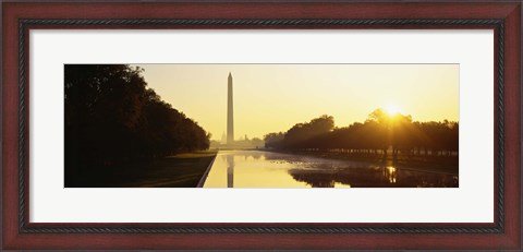 Framed Washington Monument, Washington DC, District Of Columbia, USA Print