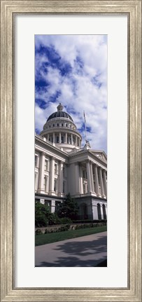 Framed State Capital Sacramento CA USA Print