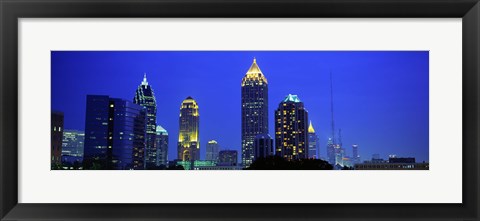 Framed Evening, Atlanta, Georgia, USA Print