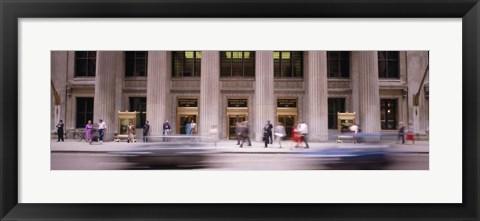 Framed Financial District, Chicago, Illinois, USA Print