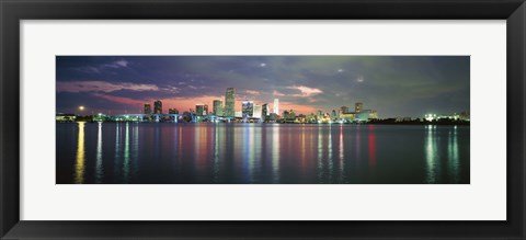 Framed USA, Florida, Miami Print