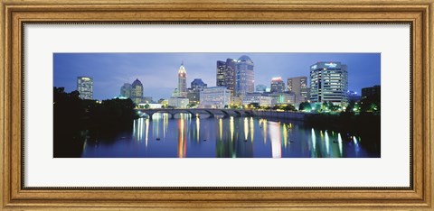 Framed Columbus OH Print