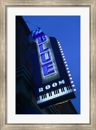 Framed Blue Room Jazz Club, 18th &amp; Vine Historic Jazz District, Kansas City, Missouri, USA Print