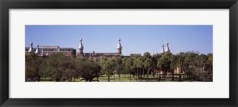 Framed University Of Tampa campus, Tampa, Florida Print