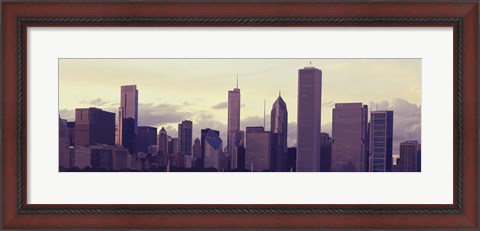 Framed Skyscrapers in Chicago Print