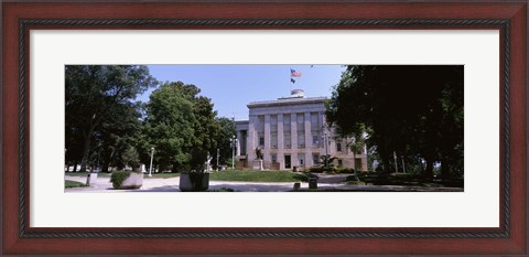 Framed Government building in a city, City Hall, Raleigh, Wake County, North Carolina, USA Print
