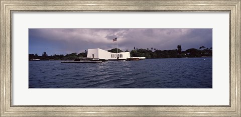 Framed Pearl Harbor, Honolulu, Hawaii Print