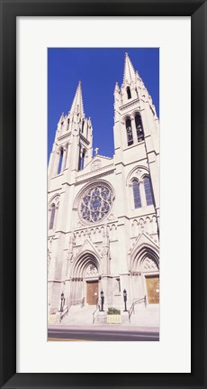 Framed Facade of Cathedral Basilica of the Immaculate Conception, Denver, Colorado, USA Print