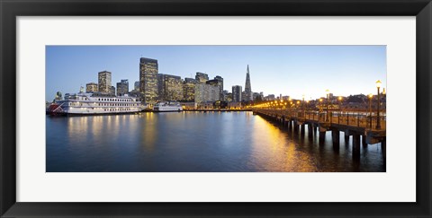 Framed San Francisco Pier, San Francisco, Califorina Print