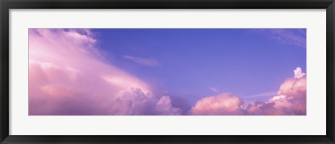 Framed Low angle view of clouds, Phoenix, Arizona, USA Print
