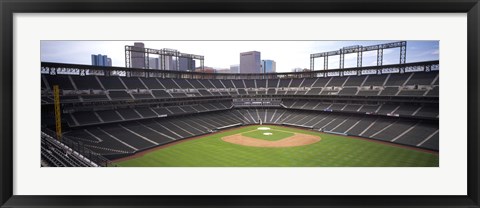 Framed Coors Field Denver CO Print