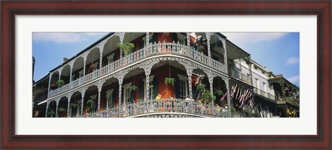 Framed French Quarter New Orleans LA USA Print