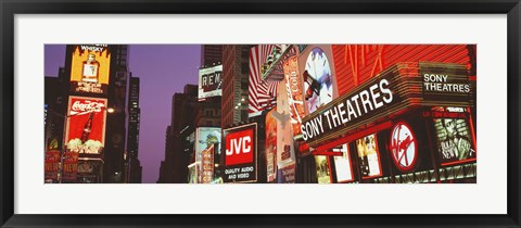 Framed Billboards On Buildings, Times Square, NYC, New York City, New York State, USA Print