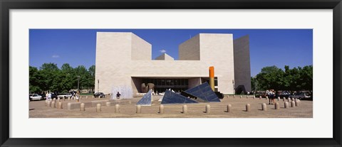 Framed Facade of a building, National Gallery of Art, Washington DC, USA Print