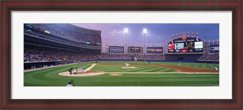 Framed USA, Illinois, Chicago, White Sox, baseball Print