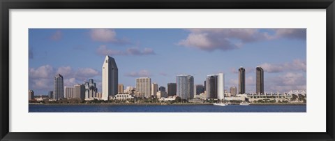 Framed Buildings in San Diego, California Print
