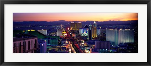 Framed Strip, Las Vegas, Nevada, USA Print