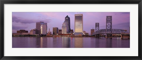 Framed Jacksonville FL Print