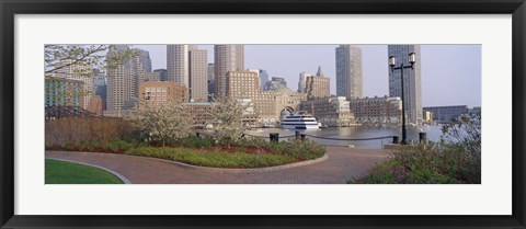 Framed Buildings in a city, Boston, Massachusetts, USA Print