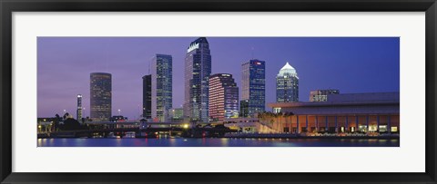 Framed Tampa FL USA Print