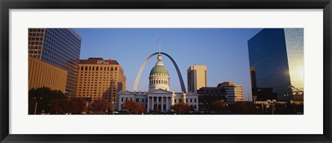 Framed Buildings in St. Louis MO Print