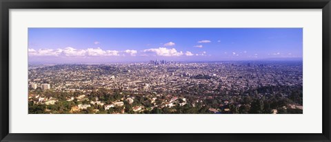 Framed Cityscape, Los Angeles, California, USA Print