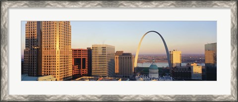 Framed St. Louis skyline Print