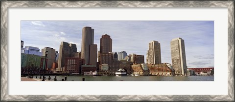 Framed City at the waterfront, Fan Pier, Boston, Suffolk County, Massachusetts, USA 2010 Print