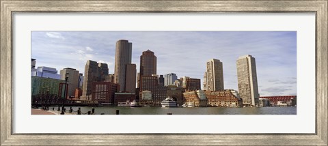 Framed City at the waterfront, Fan Pier, Boston, Suffolk County, Massachusetts, USA 2010 Print