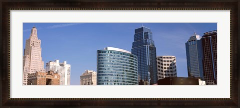Framed Downtown Kansas City, Missouri Print