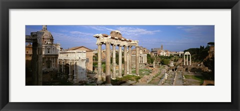 Framed Forum, Rome, Italy Print