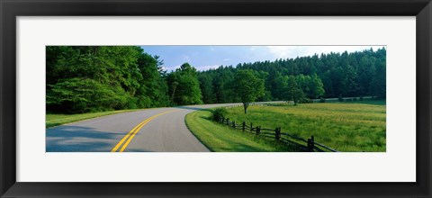 Framed Blue Ridge Parkway NC Print