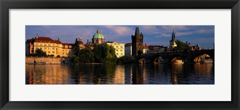 Framed Charles Bridge, Prague Czech Republic Print