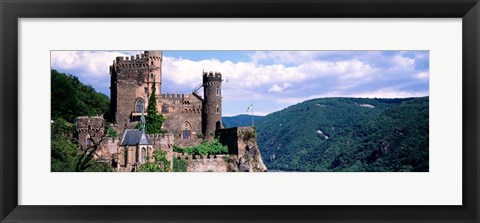 Framed Rhinestone Castle Germany Print
